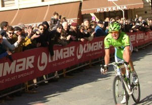 Moreno Moser on his way to victory