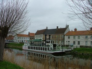 Damme's hibernating paddle boat